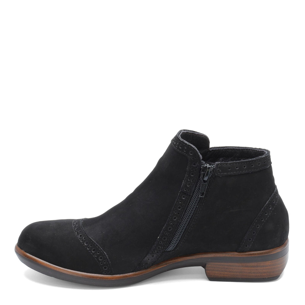 Women's Naot Nefasi Ankle Boot BLACK VELVET NUBUCK 26065-B12