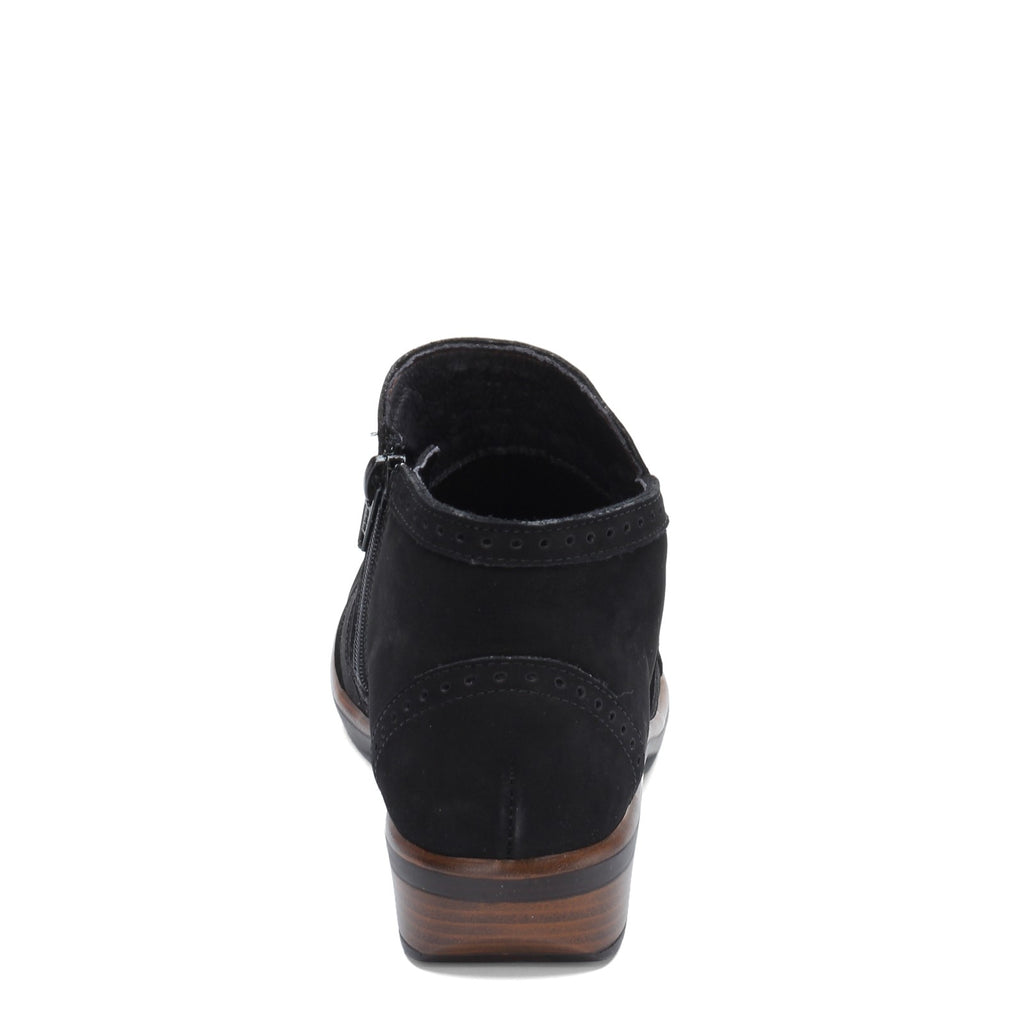 Women's Naot Nefasi Ankle Boot BLACK VELVET NUBUCK 26065-B12