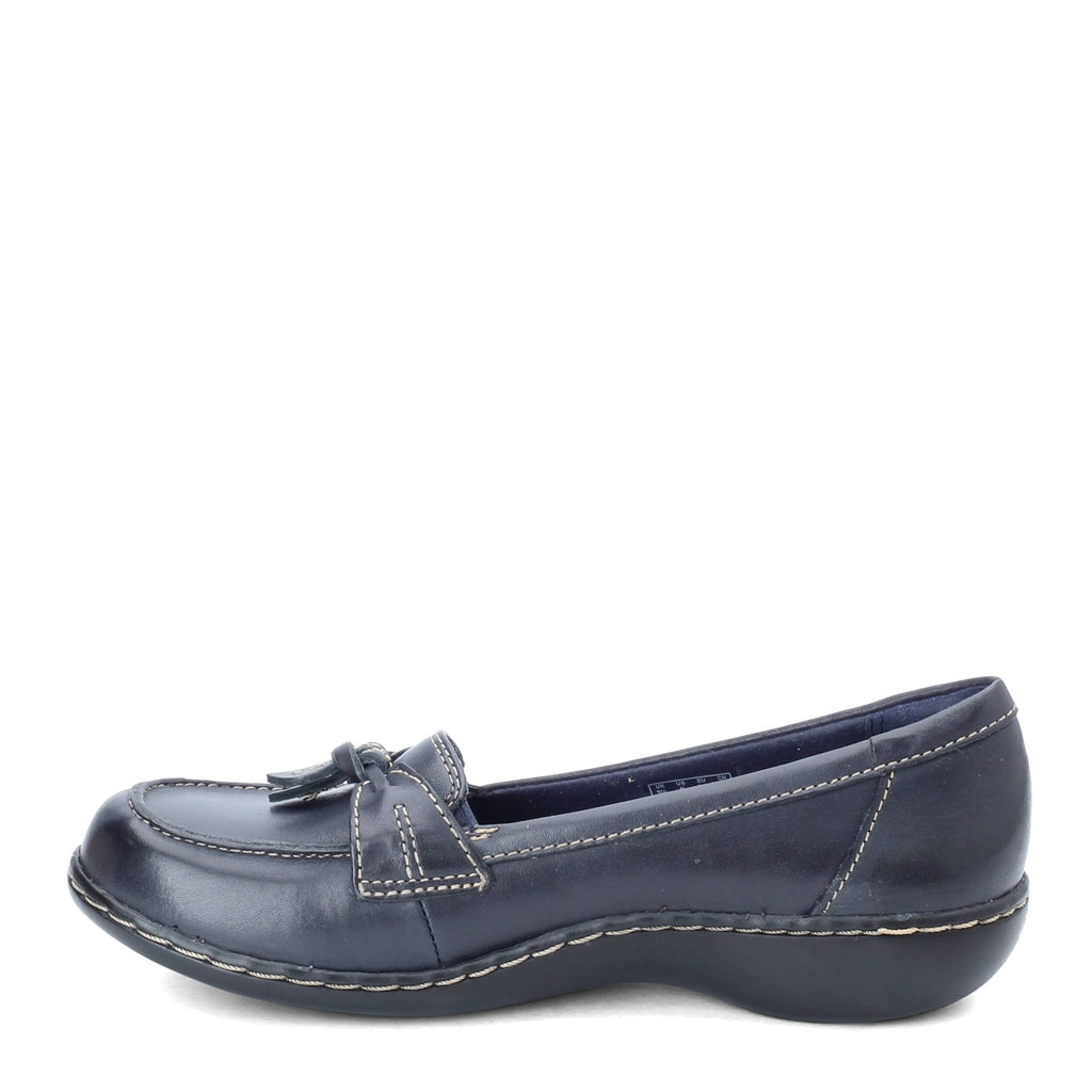 Women's Clarks Ashland Bubble Loafer NAVY 26067332