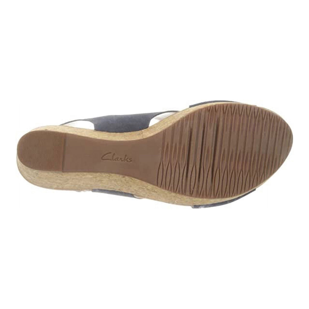 Women's Clarks Annadel Eirwyn Sandal NAVY NUBUCK 26124870