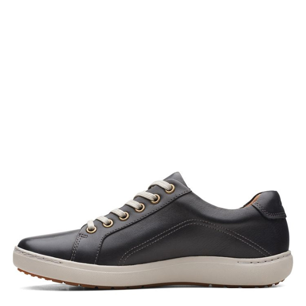 Women's Clarks Nalle Lace Sneaker BLACK 26159124