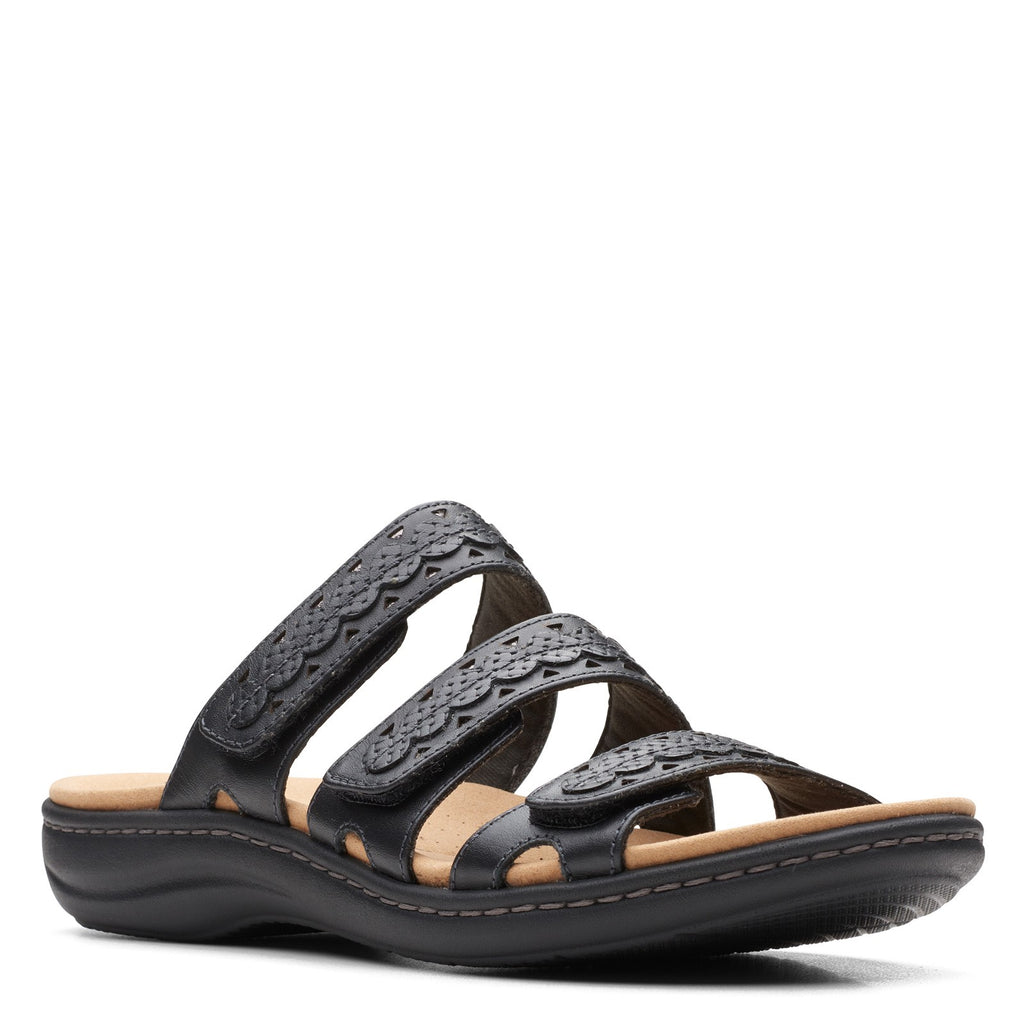 Women's Clarks Laurieann Cove Sandal BLACK 26164834