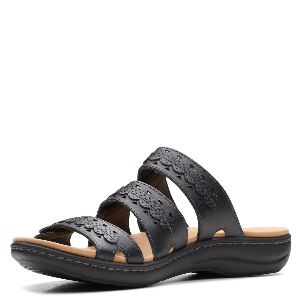 Women's Clarks Laurieann Cove Sandal BLACK 26164834