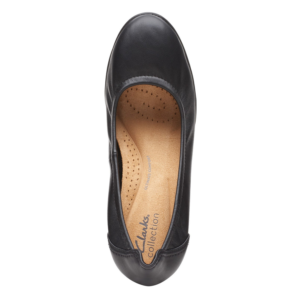 Women's Clarks Nelley Pearl Pump BLACK 26165307