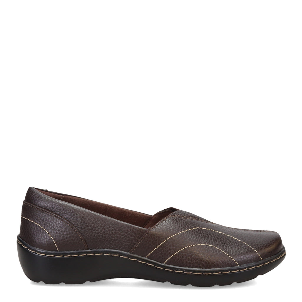 Women's Clarks Cora Meadow Slip-On BROWN 26167756