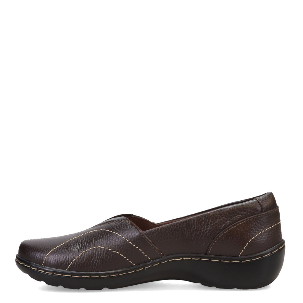 Women's Clarks Cora Meadow Slip-On BROWN 26167756