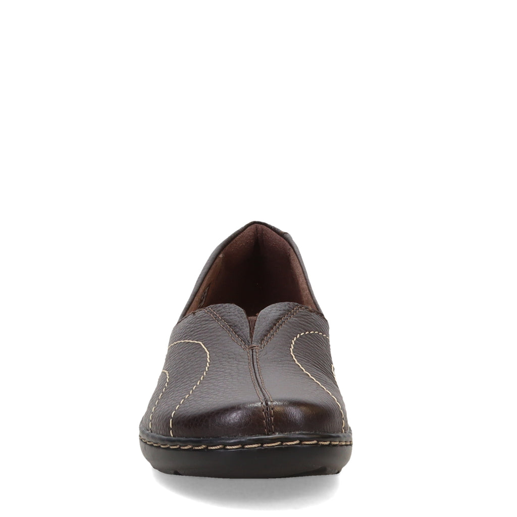 Women's Clarks Cora Meadow Slip-On BROWN 26167756