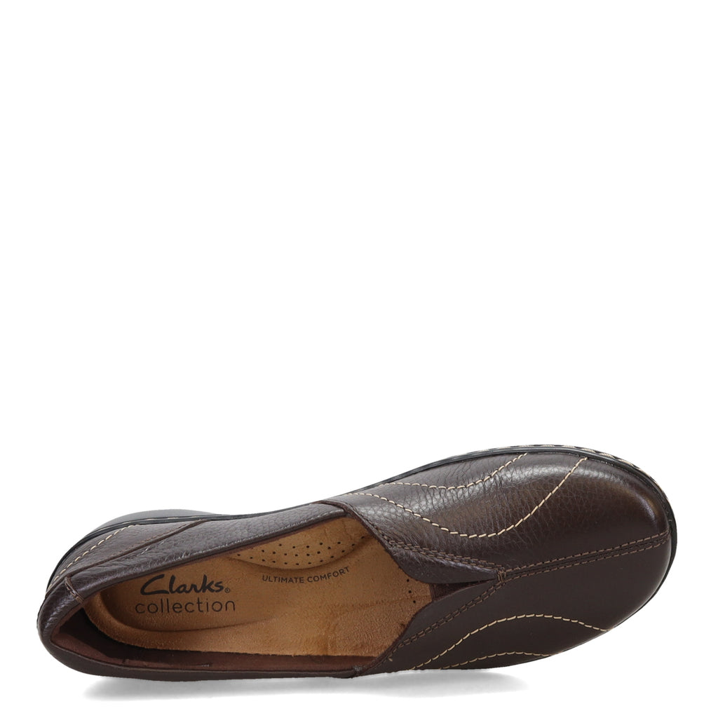 Women's Clarks Cora Meadow Slip-On BROWN 26167756