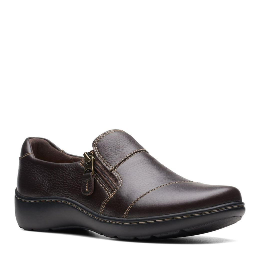 Women's Clarks Cora Harbor Slip-On BROWN 26168450
