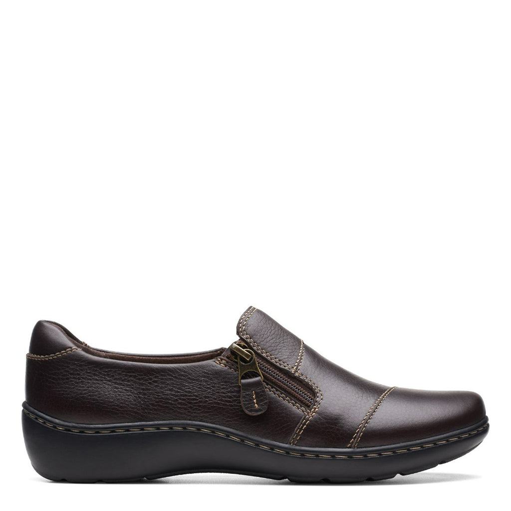 Women's Clarks Cora Harbor Slip-On BROWN 26168450