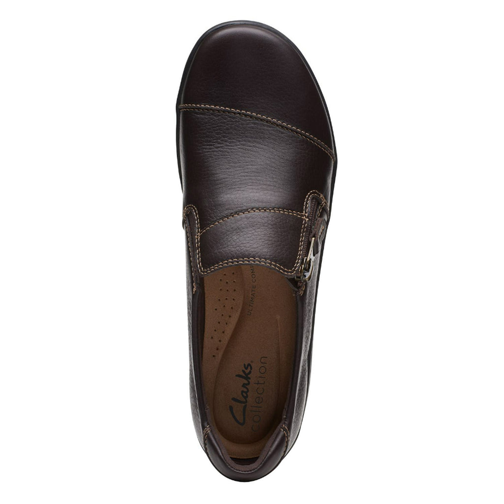 Women's Clarks Cora Harbor Slip-On BROWN 26168450