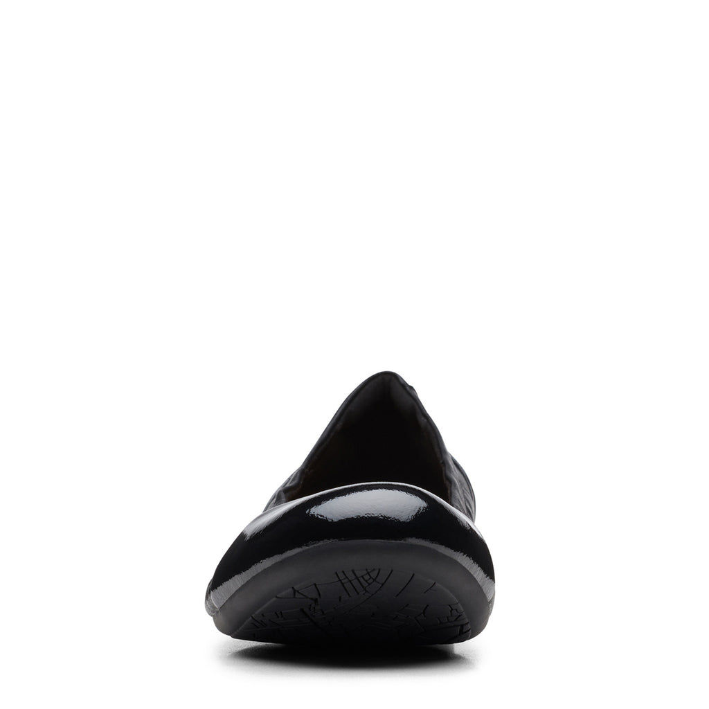 Women's Clarks Rena Jazz Flat BLACK 26170592