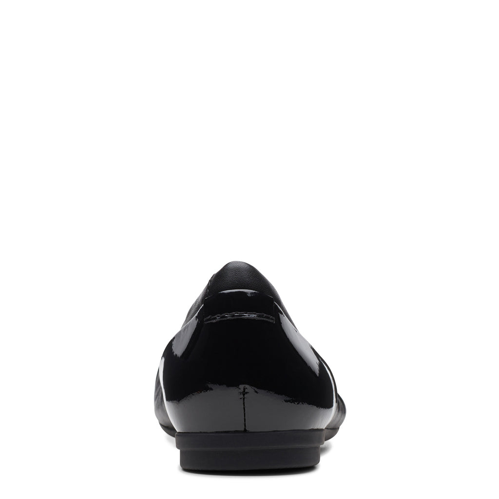Women's Clarks Rena Jazz Flat BLACK 26170592