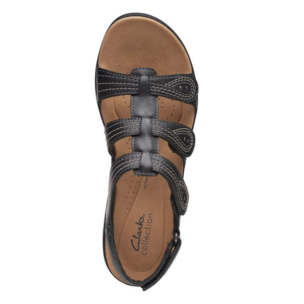 Women's Clarks Laurieann Vine Sandal BLACK 26171268