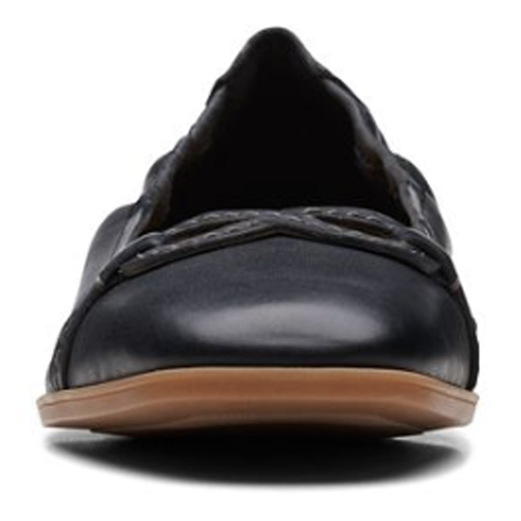 Women's Clarks Lyrical Rhyme Flat BLACK 26171277