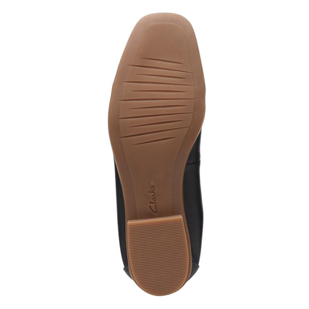 Women's Clarks Lyrical Rhyme Flat BLACK 26171277