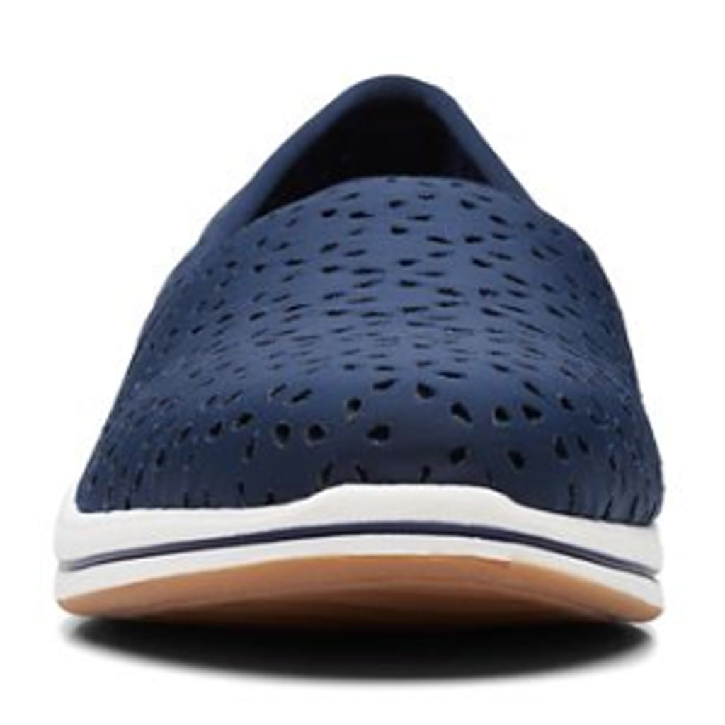 Women's Clarks Breeze Emily Slip-On NAVY 26171360