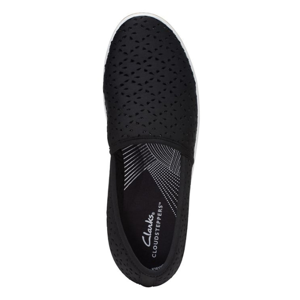 Women's Clarks Breeze Emily Slip-On BLACK 26171370
