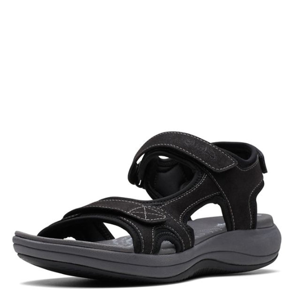 Women's Clarks Mira Bay Sandal BLACK 26171412