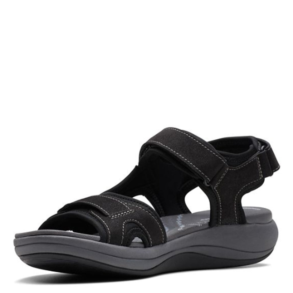 Women's Clarks Mira Bay Sandal BLACK 26171412
