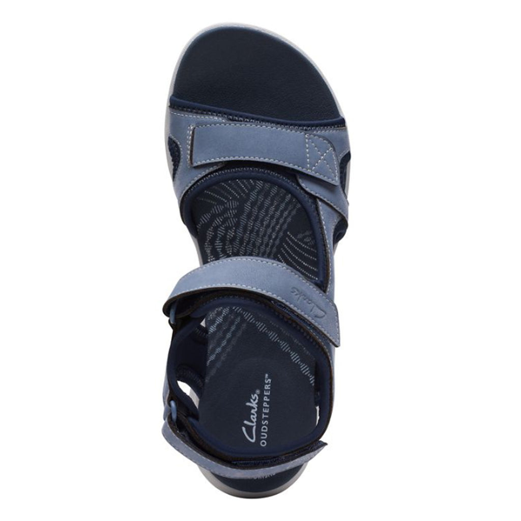 Women's Clarks Mira Bay Sandal DENIM 26171414