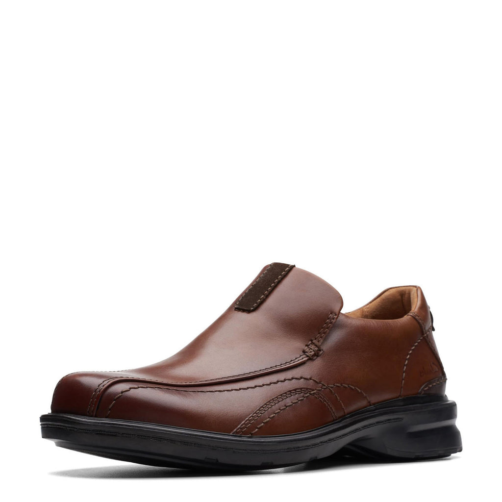 Men's Clarks Gessler Step Slip-On DARK TAN 26171776