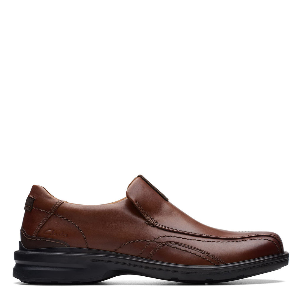 Men's Clarks Gessler Step Slip-On DARK TAN 26171776