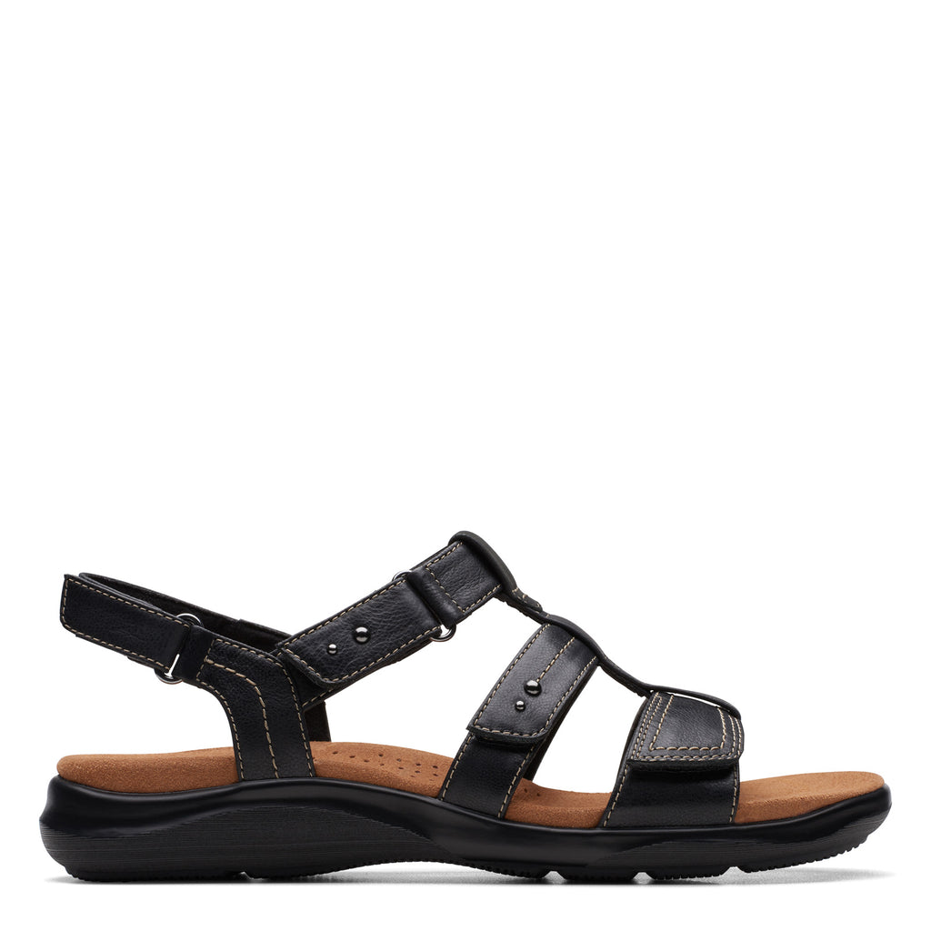 Women's Clarks Kilty Step Sandal BLACK 26172011