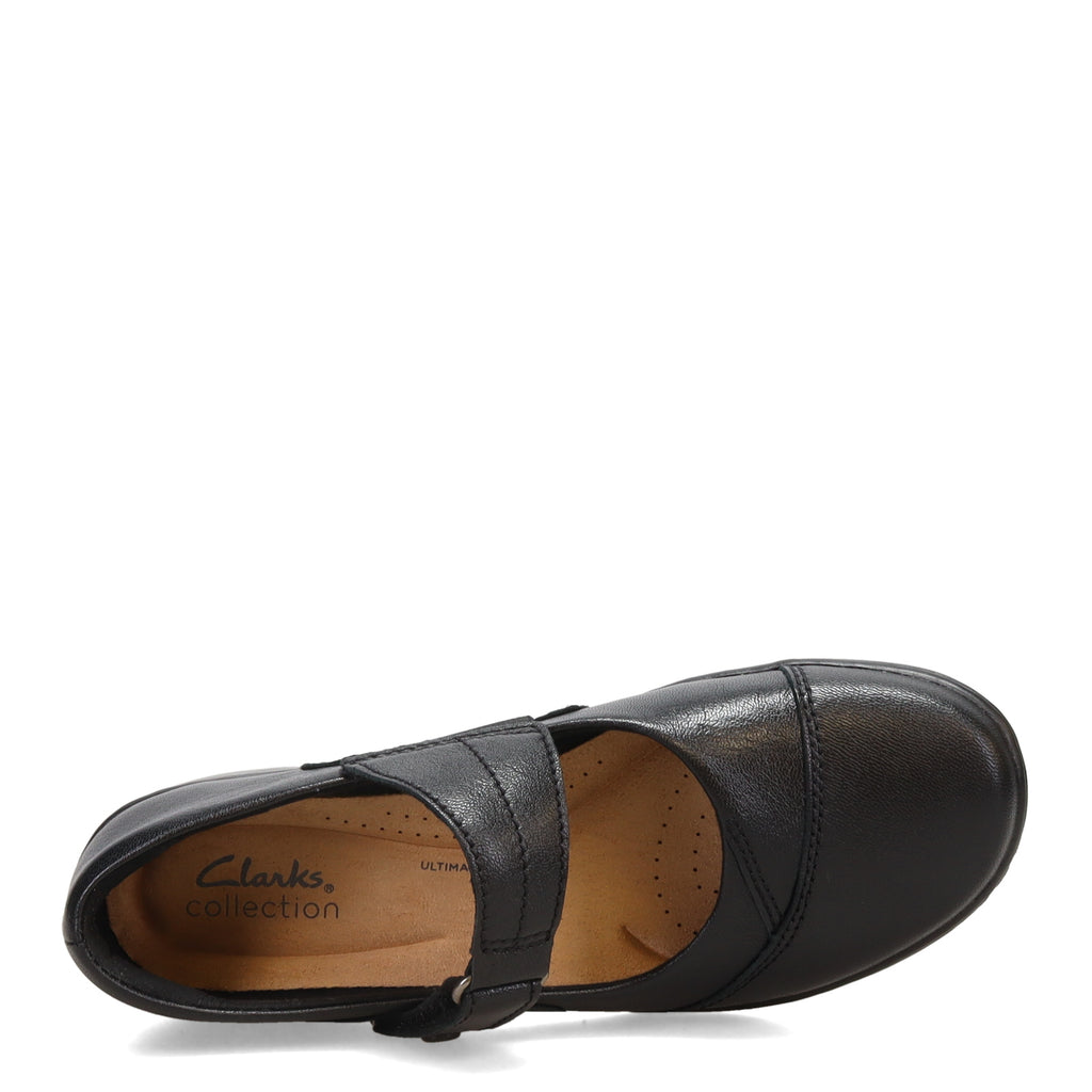 Women's Clarks Cora Gema Slip-On BLACK 26174193