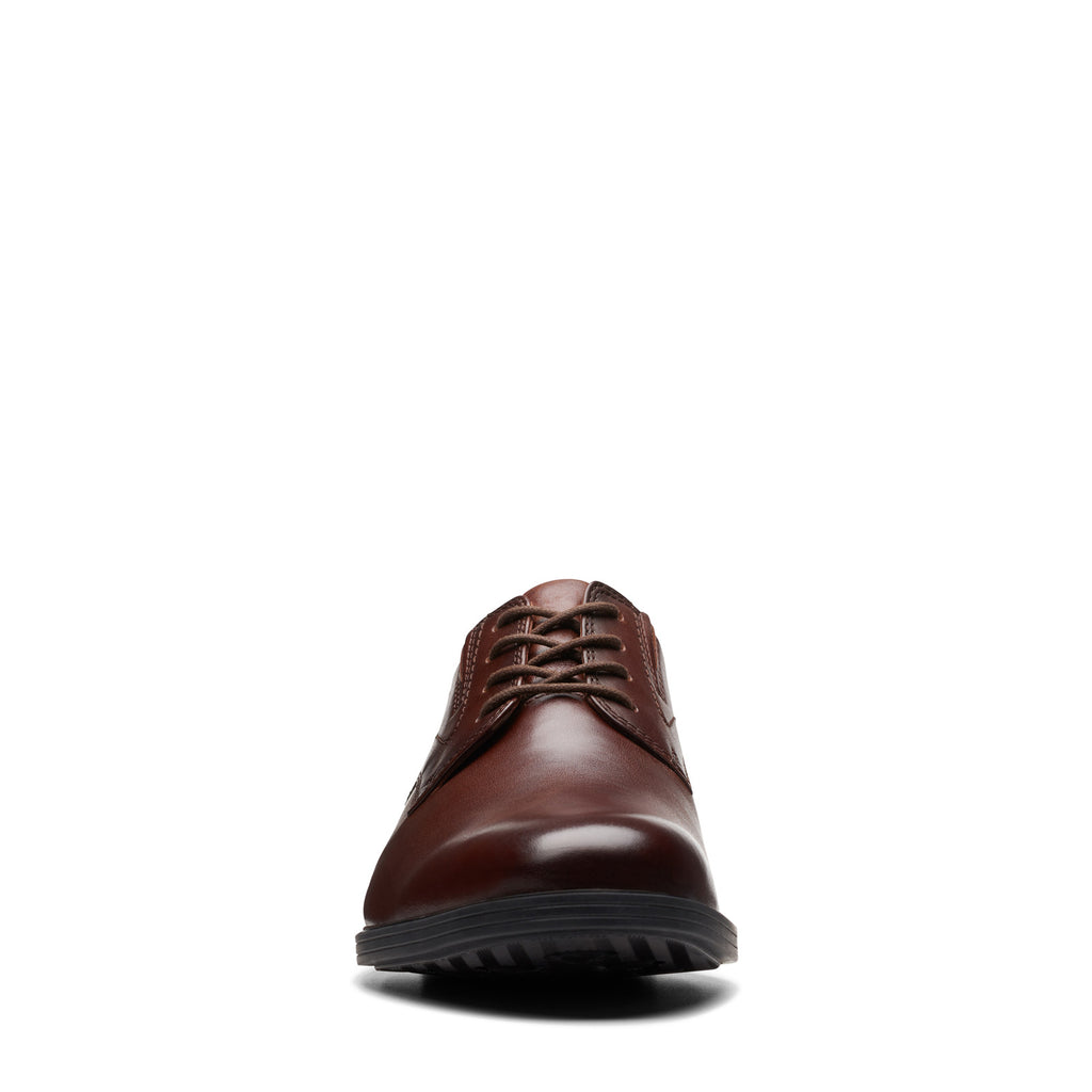 Men's Clarks Whiddon Plain Oxford MAHOGANY 26174473