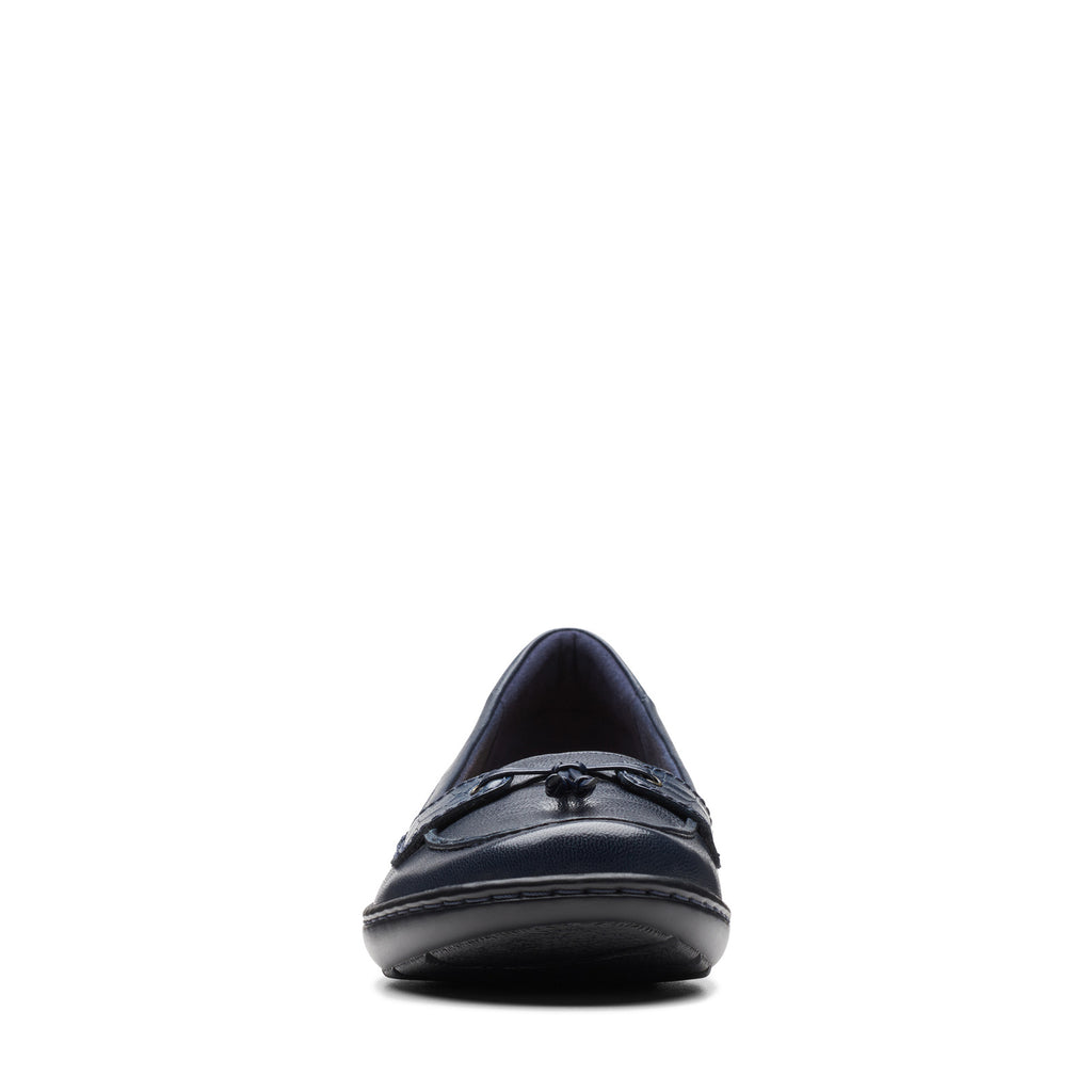 Women's Clarks Cora Haley Slip-On NAVY 26174489
