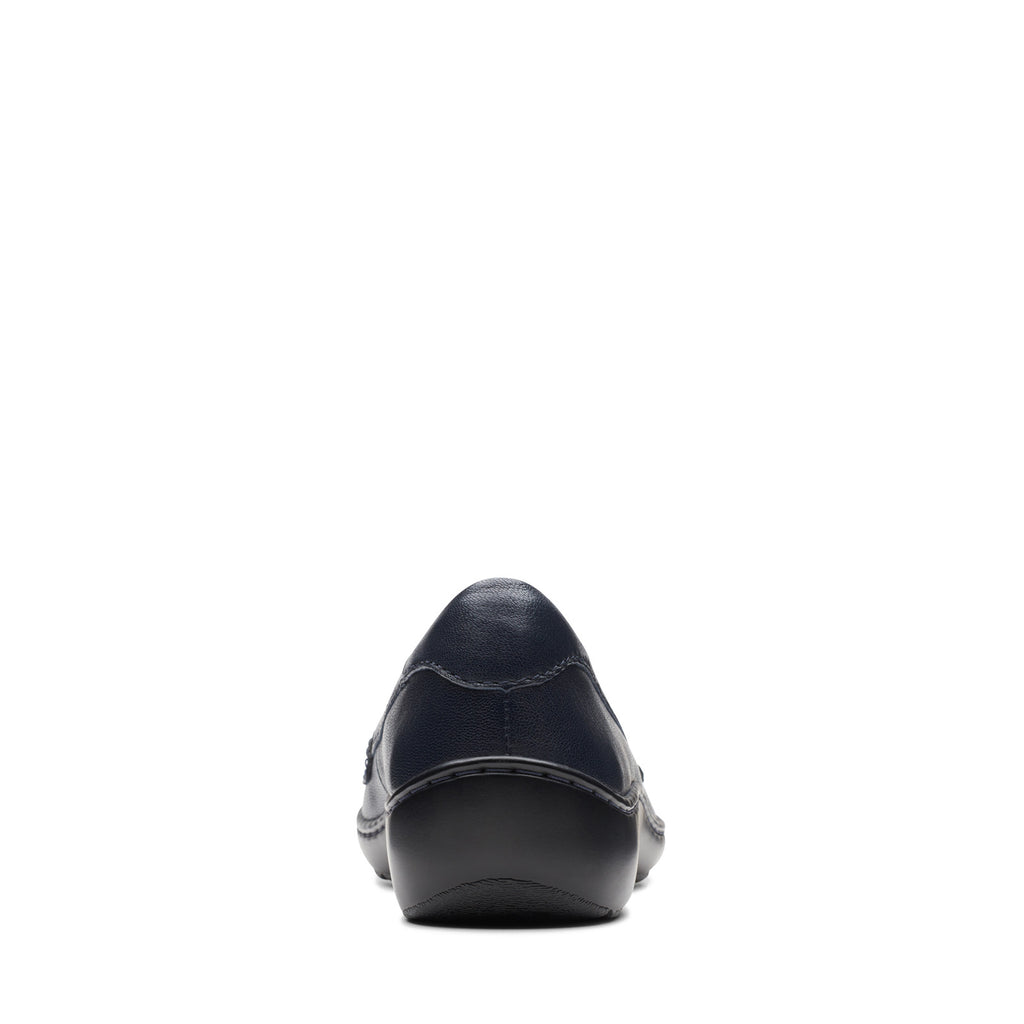 Women's Clarks Cora Haley Slip-On NAVY 26174489