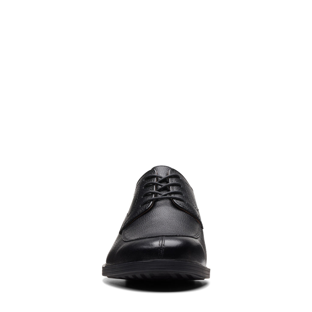 Men's Clarks Whiddon Apron Oxford BLACK TUMBLED 26174569