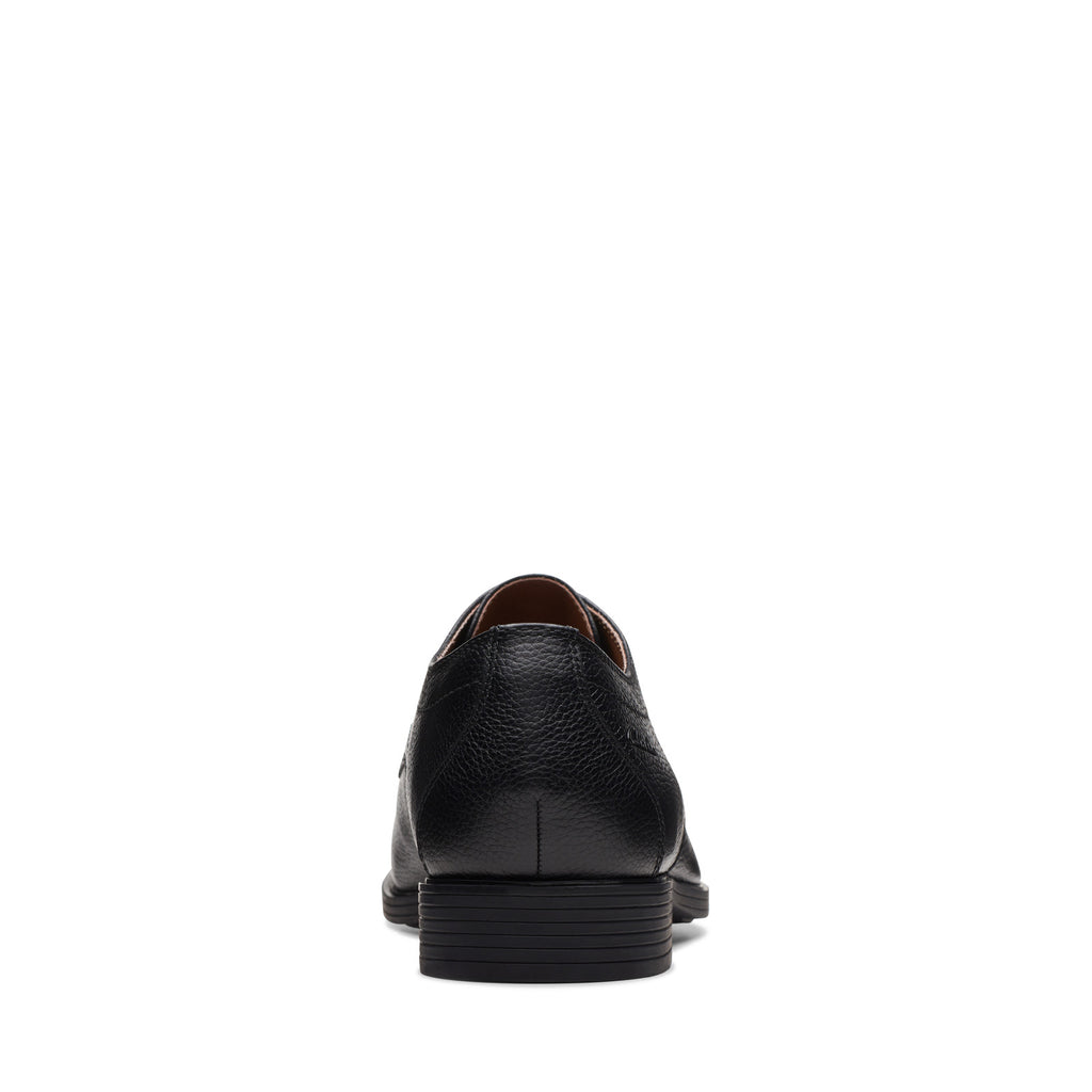 Men's Clarks Whiddon Apron Oxford BLACK TUMBLED 26174569