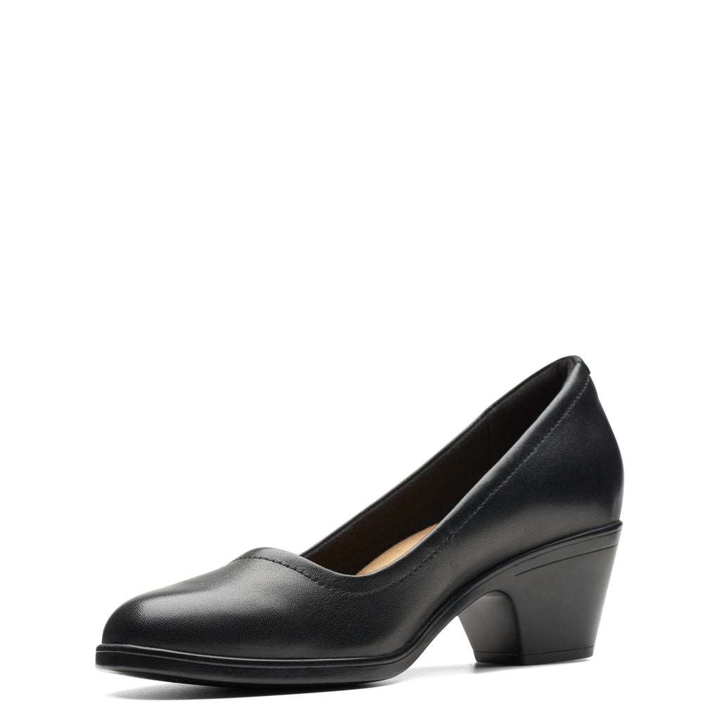 Women's Clarks Emily 2 Ruby Pump BLACK 26174882