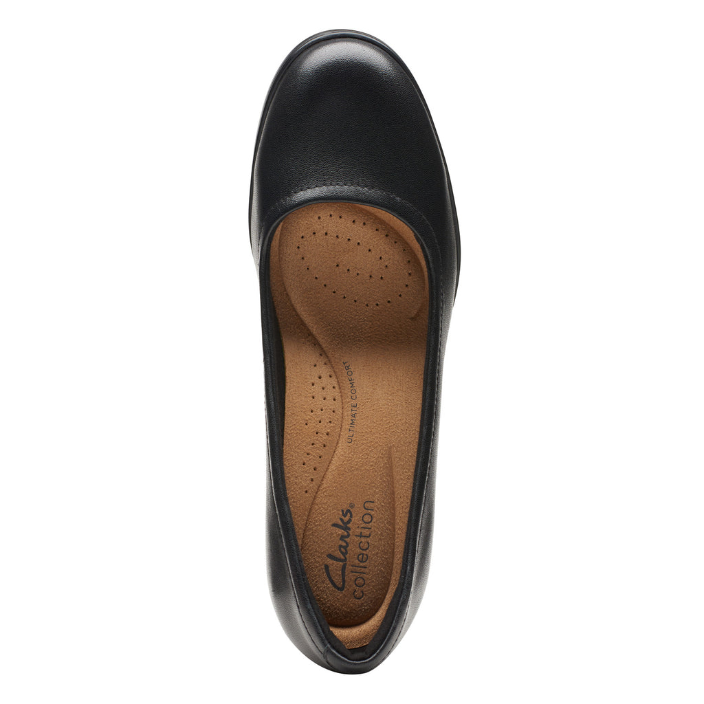 Women's Clarks Emily 2 Ruby Pump BLACK 26174882