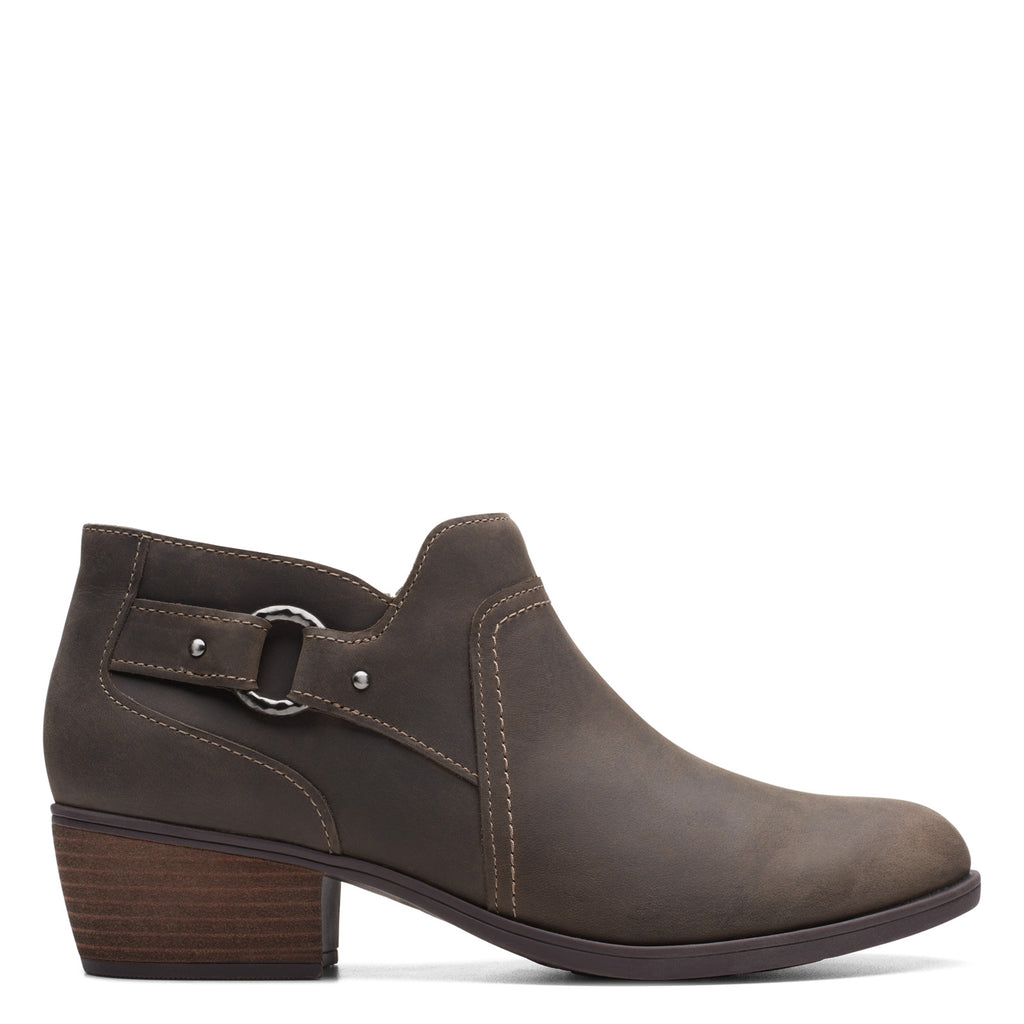 Women's Clarks Charlten Grace Boot TAUPE OILY 26175060