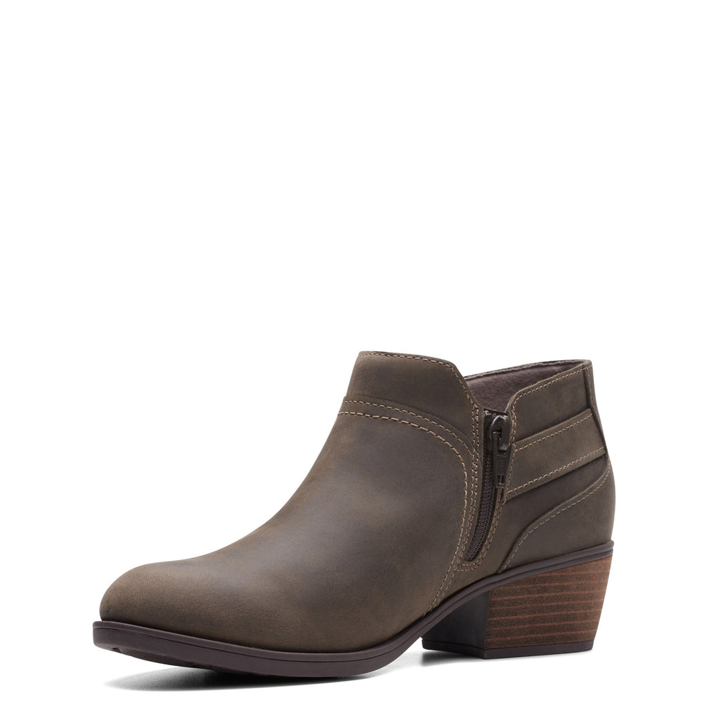 Women's Clarks Charlten Grace Boot TAUPE OILY 26175060