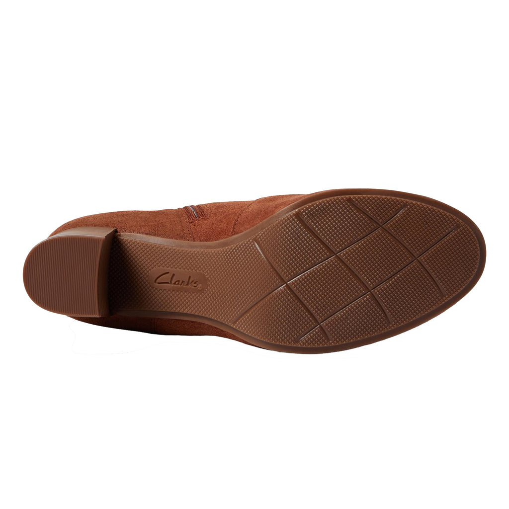 Women's Clarks Bayla Rose Boot TAN 26175166