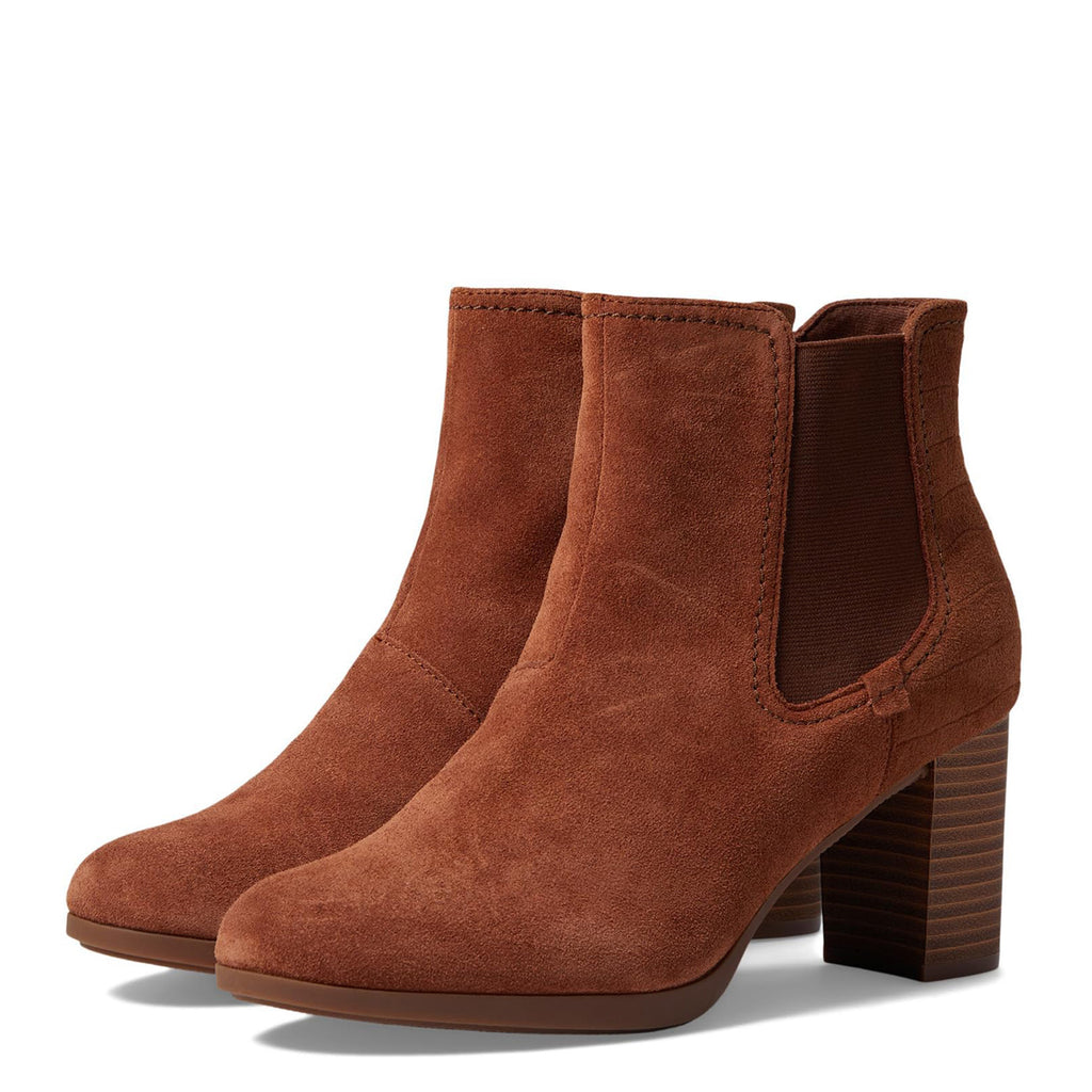 Women's Clarks Bayla Rose Boot TAN 26175166