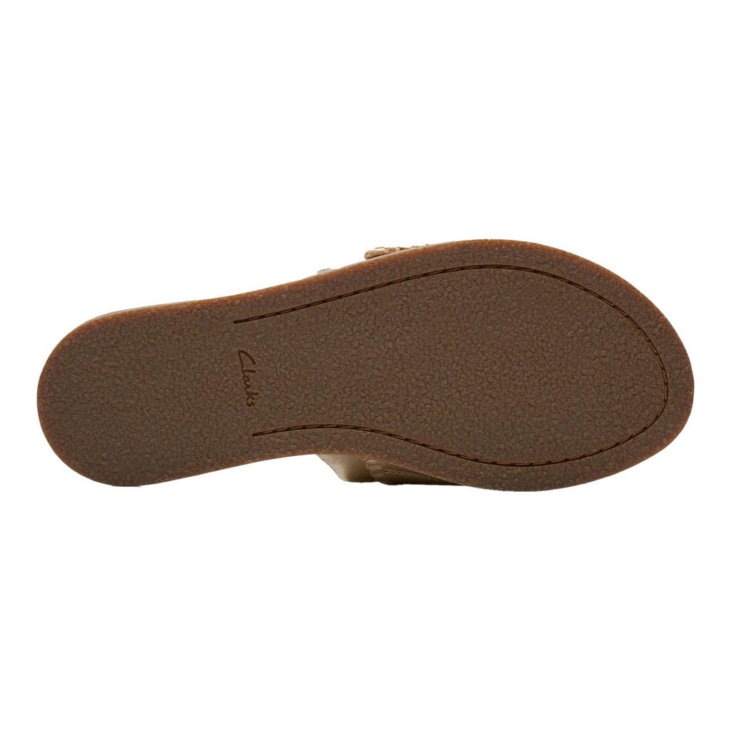 Women's Clarks Martime Mule Sandal CHAMPAGINE 26176400