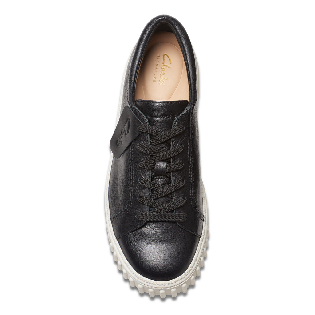 Women's Clarks Mayhill Walk Sneaker BLACK 26176436