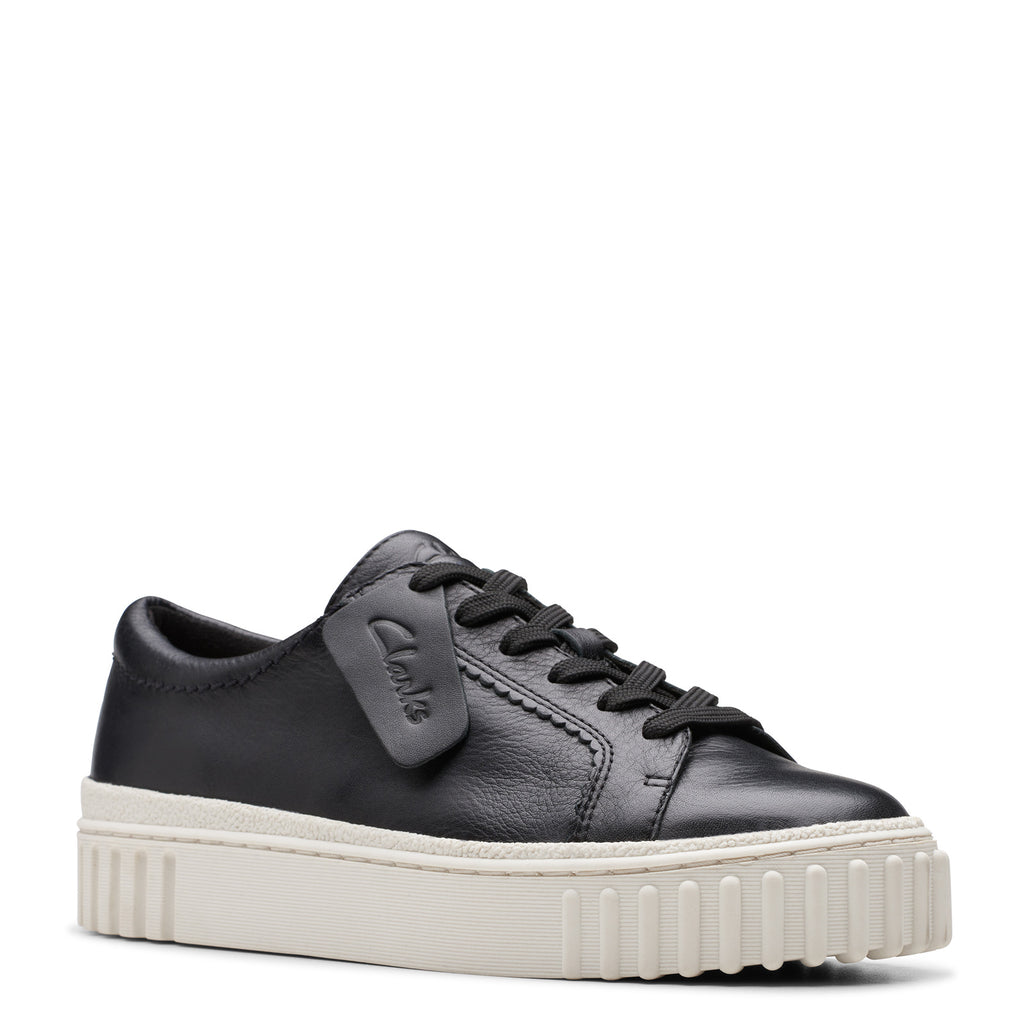 Women's Clarks Mayhill Walk Sneaker BLACK 26176436