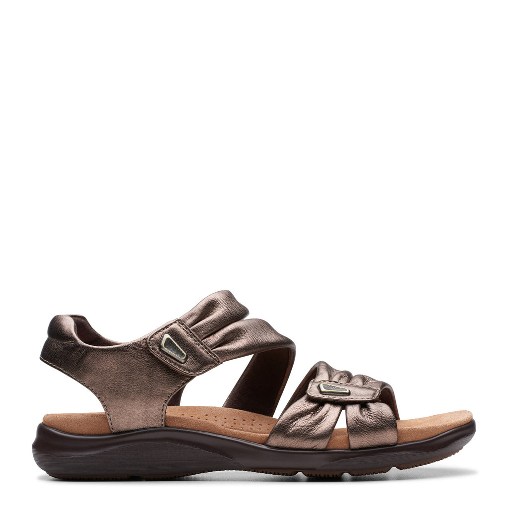 Women's Clarks Kilty Ave Sandal BRONZE LEATHER 26177304