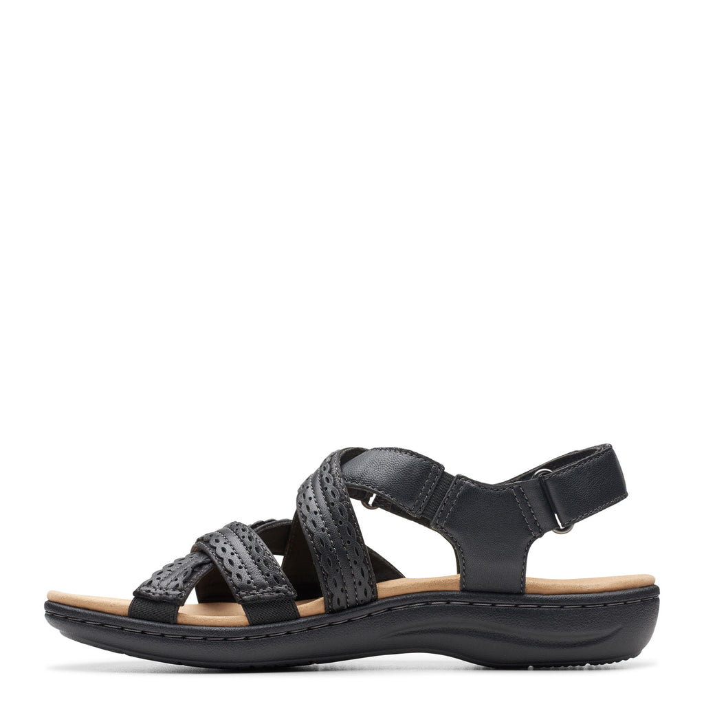 Women's Clarks Laurieann Rena Sandal BLACK COMBI 26177340
