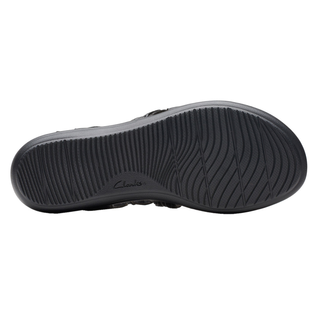 Women's Clarks Laurieann Rena Sandal BLACK COMBI 26177340