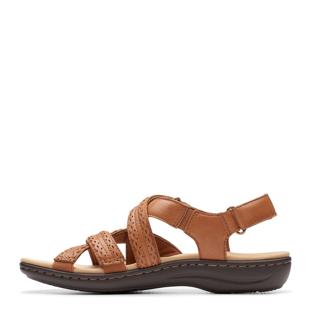 Women's Clarks Laurieann Rena Sandal TAN COMBI 26177344