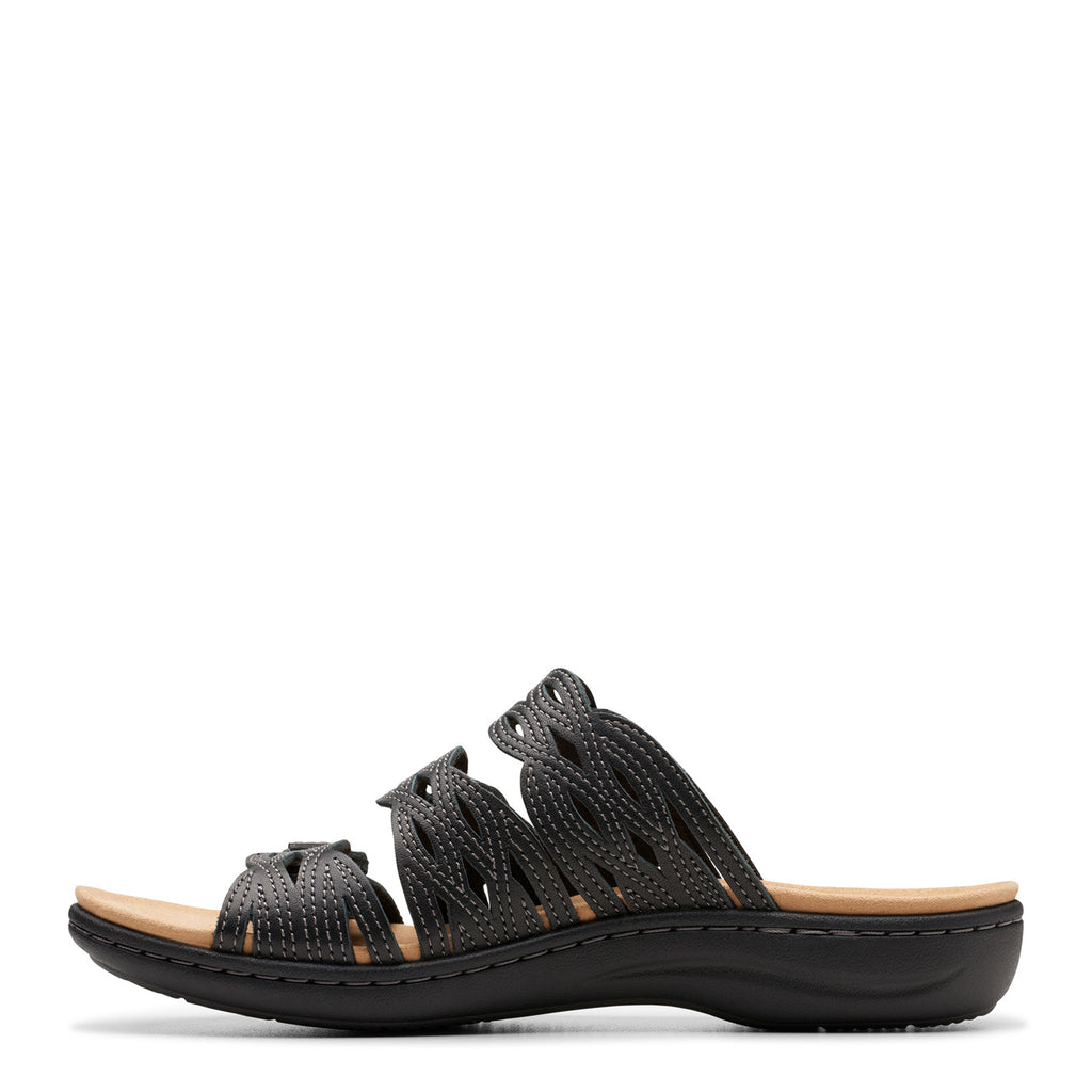 Women's Clarks Laurieann Ruby Sandal BLACK 26177345
