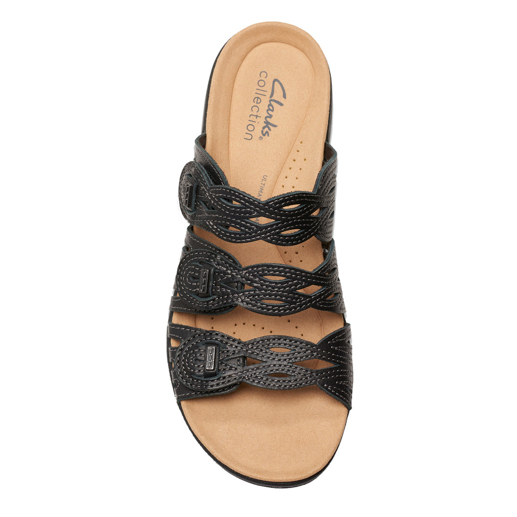 Women's Clarks Laurieann Ruby Sandal BLACK 26177345