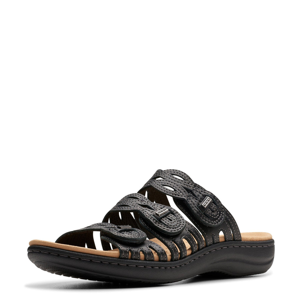 Women's Clarks Laurieann Ruby Sandal BLACK 26177345